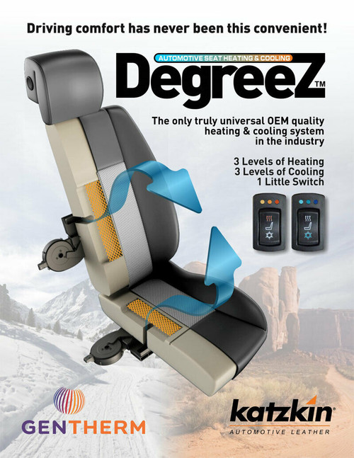 Katzkin Degreez Automotive Seat Heating and Cooling  System - priced per seat