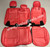 Katzkin Red Leather Seat Covers Kit for 2018-2023 Jeep Wrangler JL 4-Door  (JLU)