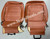 Katzkin Cognac Leather Seats Covers for 2016-2017 Honda Accord Sport / EX