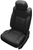 Katzkin Black Leather Seat Covers for 2014-21 Toyota Tundra