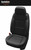 Katzkin Black Leather Seat Covers for 2019-2022 GMC Sierra Crew Cab