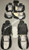 Katzkin Black Leather Seat Covers for 2003-09 Toyota 4Runner SR5 2 Row