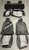 Mopar Katzkin Dark Graphite Leather Seat Covers For 2013-2018 Jeep Wrangler JK 4-Door (JKU)