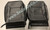 Black Katzkin Leather Seat Covers for Ford Ranger XLT Crew Cab