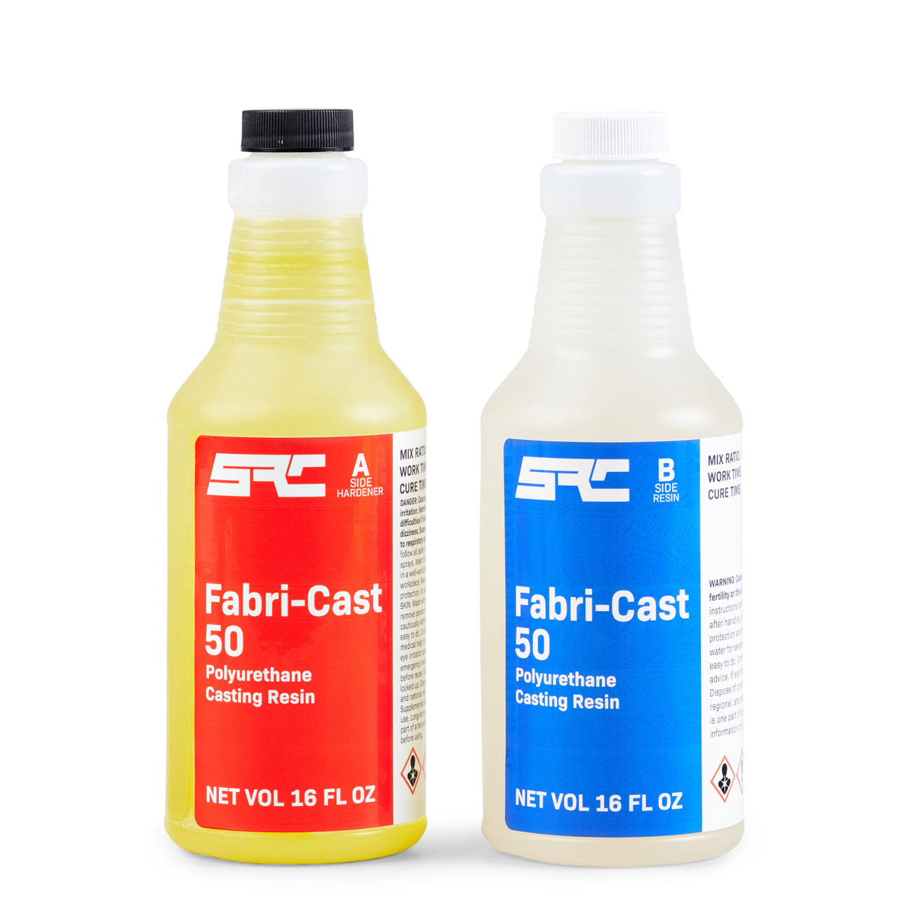 Specialty Resin & Chemical Fabri-Cast 50 [2-Gallon Kit], 2-Part  Polyurethane Casting Resin for Models, Figurines, and Sculptures, Beginner  Liquid Molding Set, Ultra Low Viscosity and Fast Curing