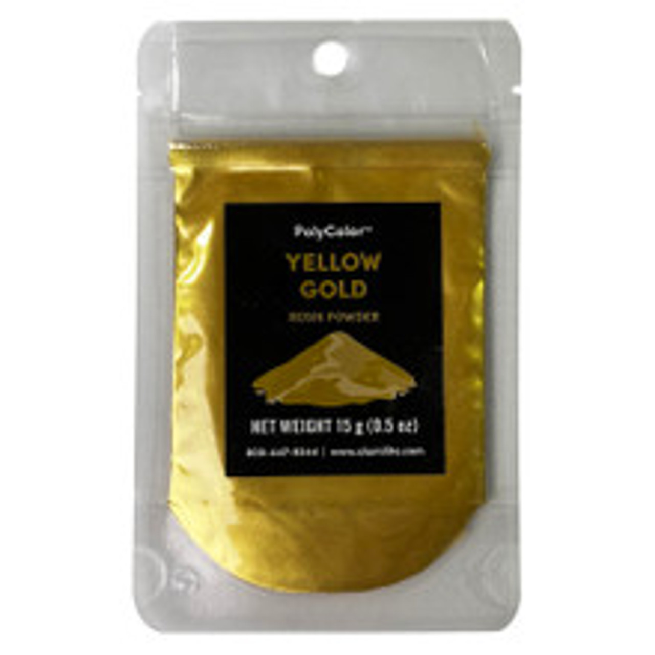 Yellow Gold Metallic Powder (PolyColor) Mica Powder for Epoxy