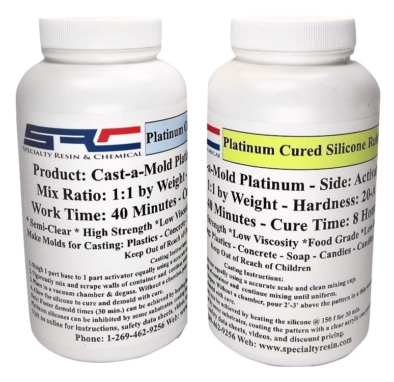 Choosing Tin or Platinum Cure RTV Silicone When Making Molds