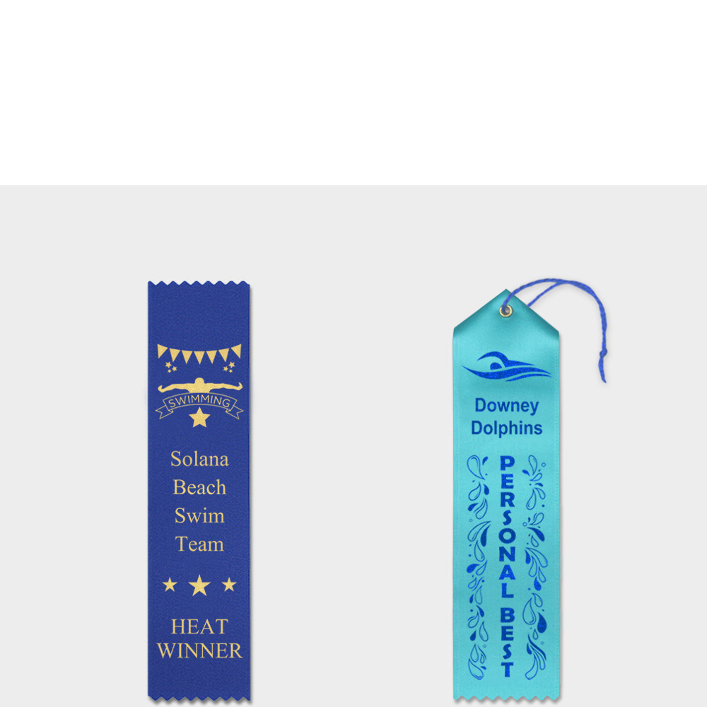 Custom Swimming Ribbons Ribbons Galore