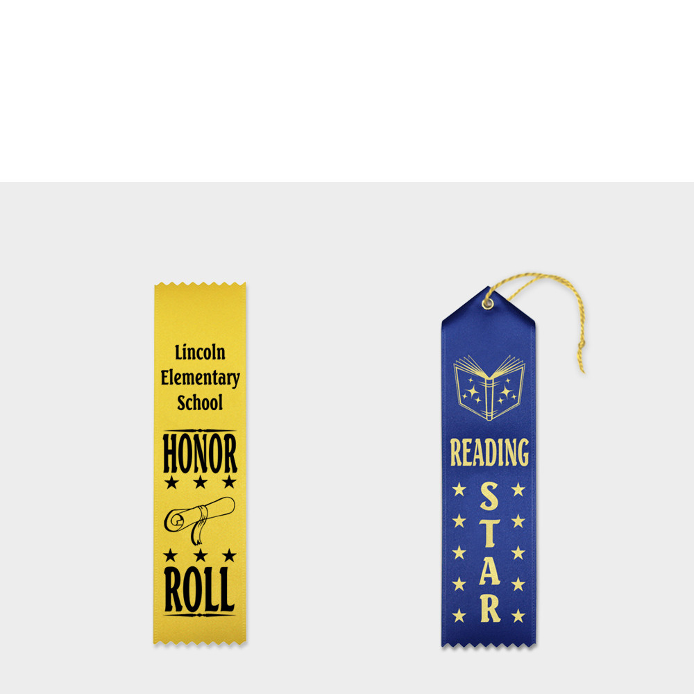 Custom School Award Ribbons Ribbons Galore
