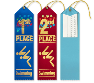 Swimming Award Ribbons