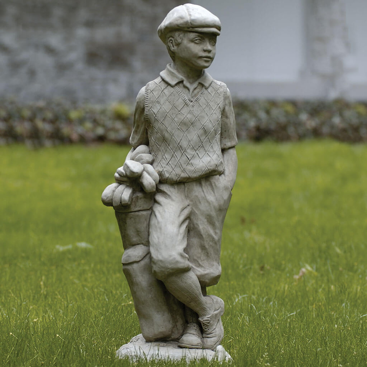 Male Golfer Garden Statue Garden Statues and Decor by Garden