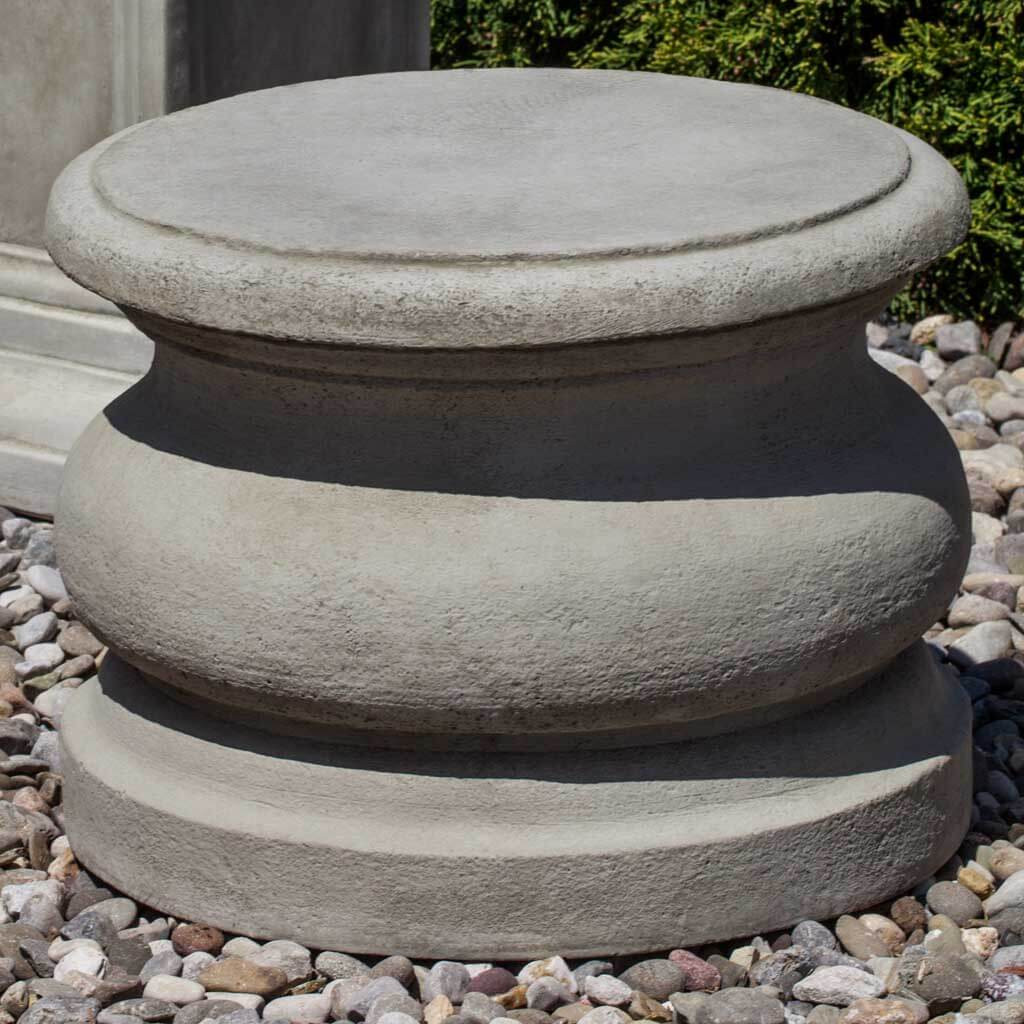 Low Round Plain Pedestal