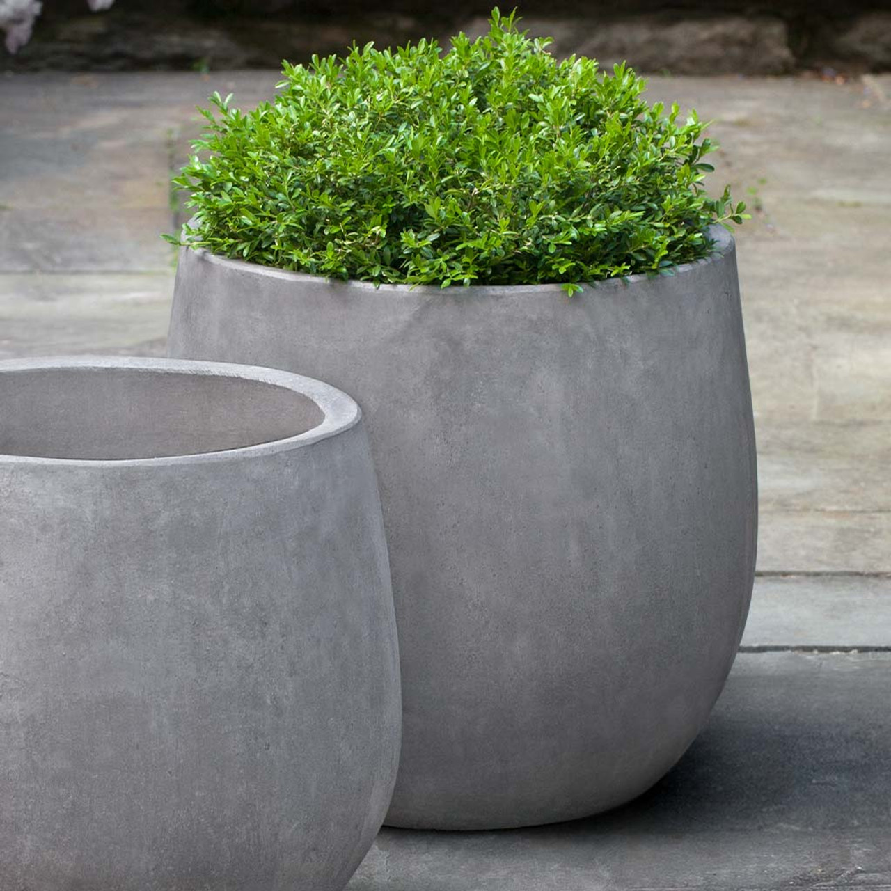 Montrose Planter, Large - Grey - Garden-Fountains.com