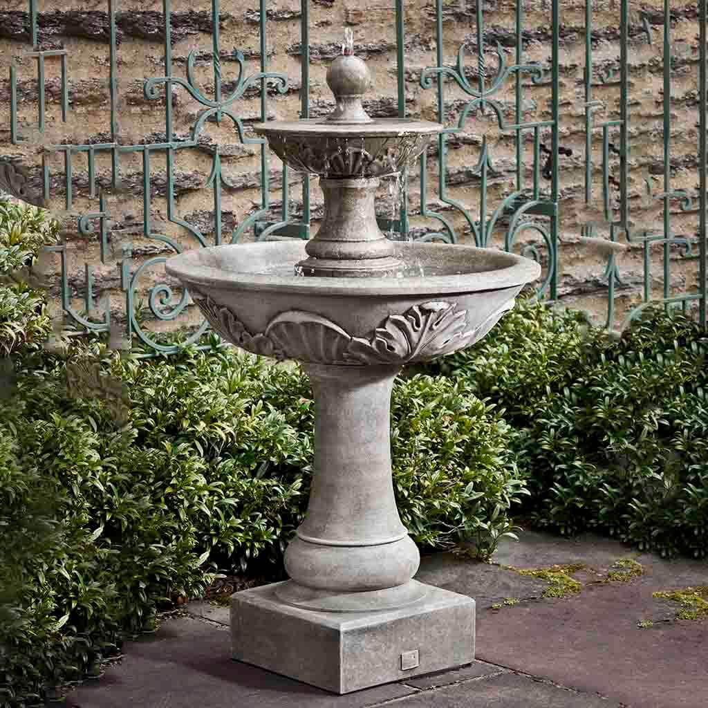 Image of Acanthus Two Tiered Fountain
