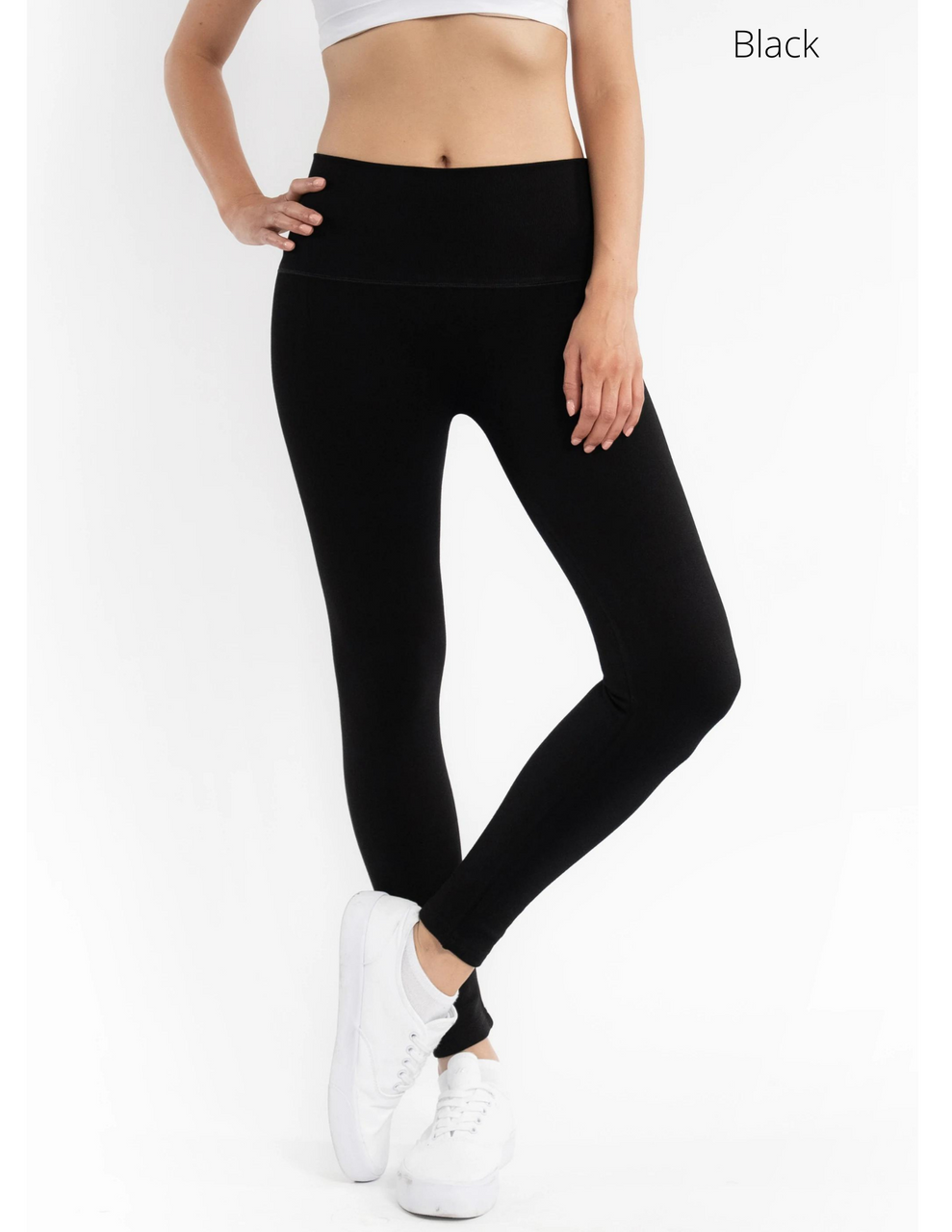 Black Solid Seamless Leggings – Hit The Gym Clothing