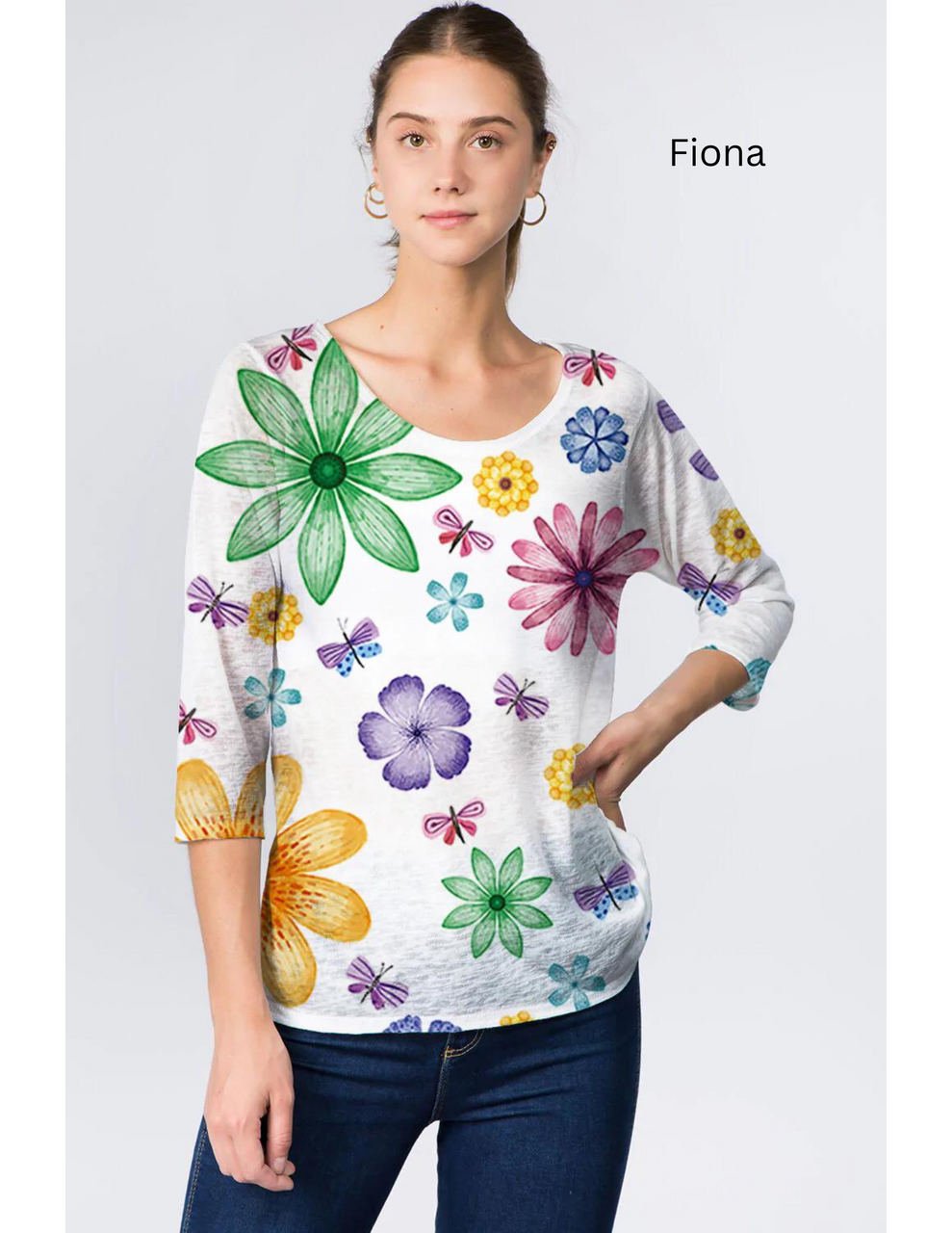 ☆【ODE】☆Elegance Layering Tulip Sleeve One Piec.e☆ Et' Lois Flower Opus Soft Knit Top - New Moon Boutique