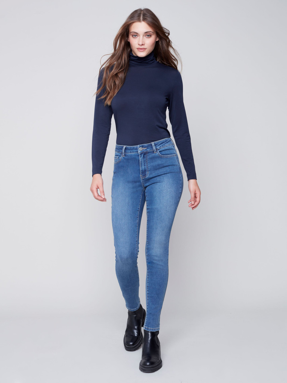 Charlie B 5-Pocket Skinny Jeans