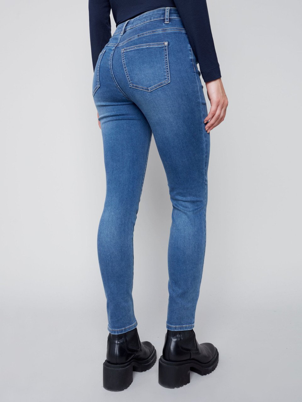 Charlie B 5-Pocket Skinny Jeans