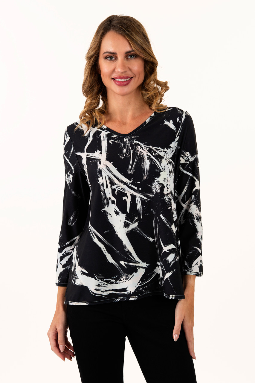 Lemon Grass Infinity Reversible Jersey Top - New Moon Boutique