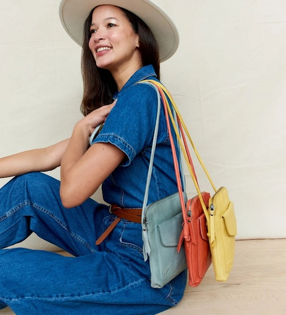 Latico Leathers Ezra Handcrafted Crossbody Bags - New Moon Boutique
