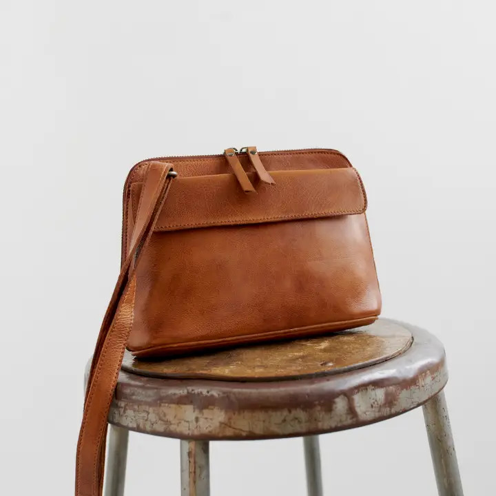luna Latico Leathers Luna Handcrafted Crossbody - New Moon Boutique