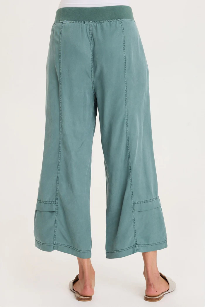 XCVI Ocean Twill Gaucho Pants - New Moon Boutique