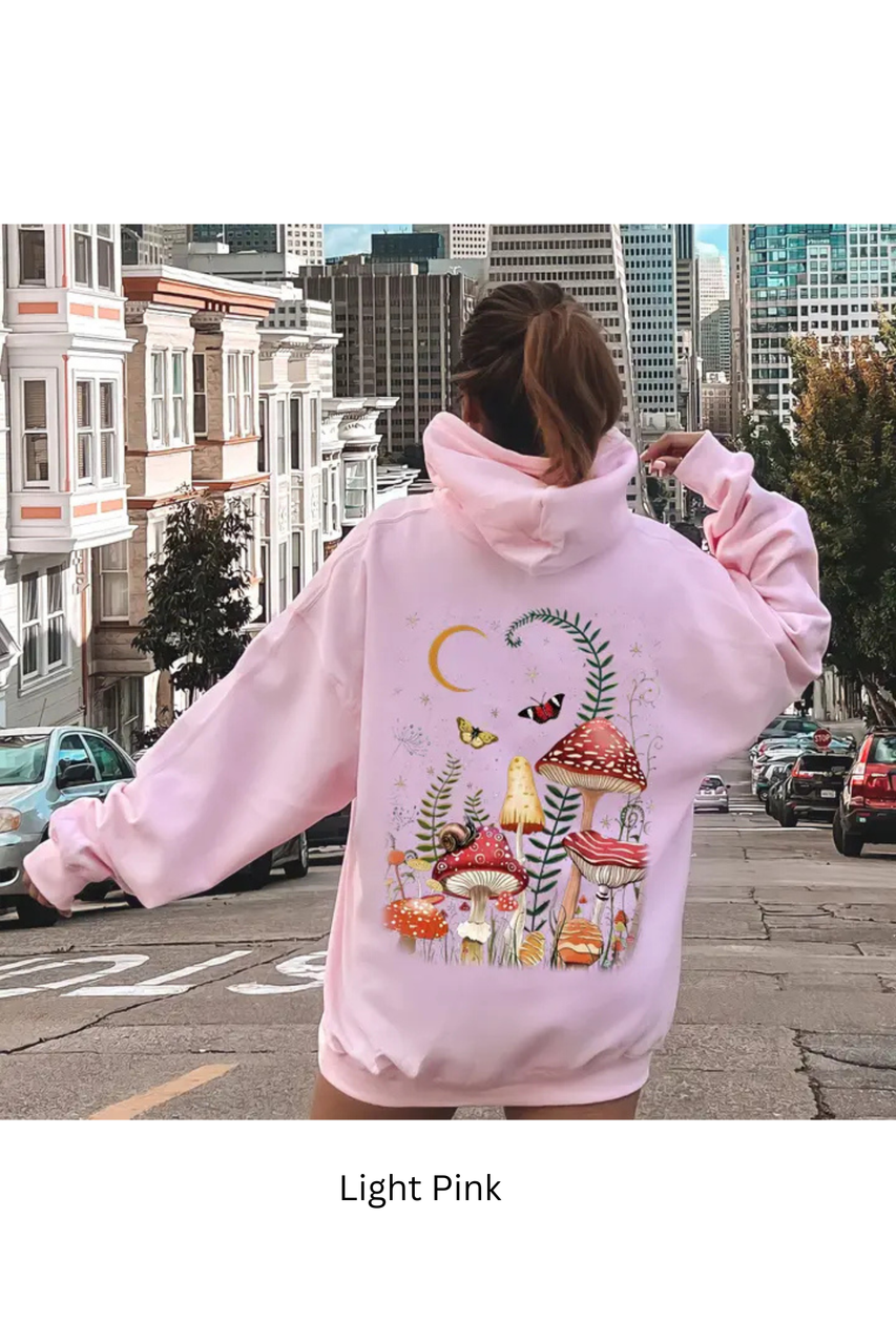 Refinery Mystical Mushroom Forest Hoodie - New Moon Boutique
