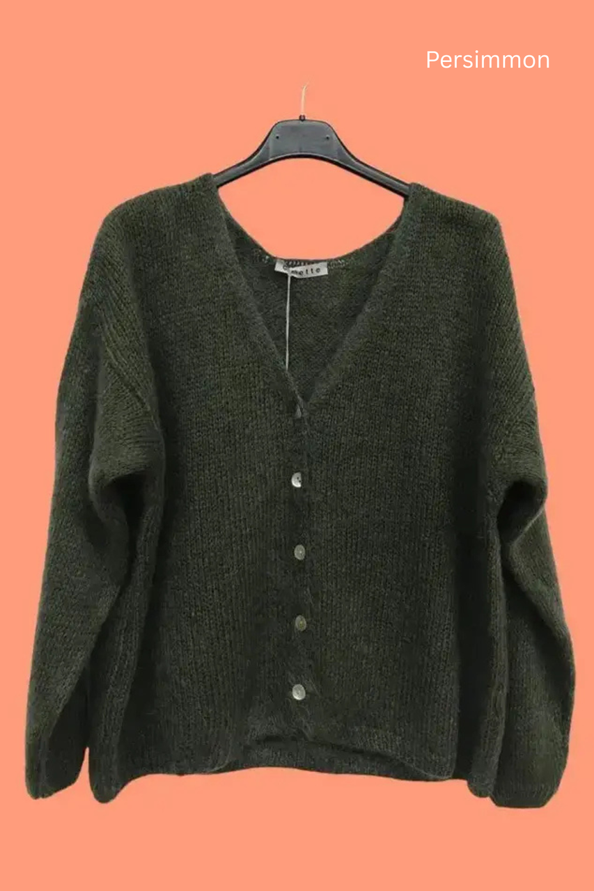 La Maison Mohair Cardigan - New Moon Boutique