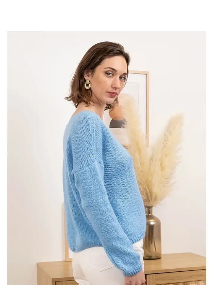 Linen & Cotton House Mohair Cardigan - New Moon Boutique