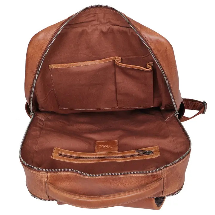 atlas convertible leather backpack Giving Back For every bag sold Latico donates 10 meals to Feeding America—over 110 Black leather and fabric backpack