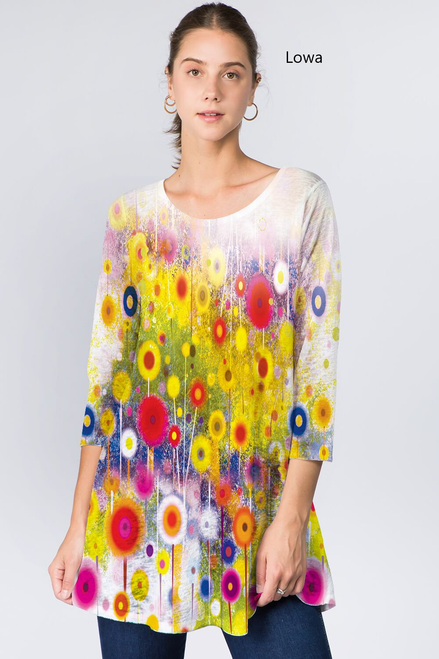 Et' Lois Lollipop Flowers Soft Knit Top