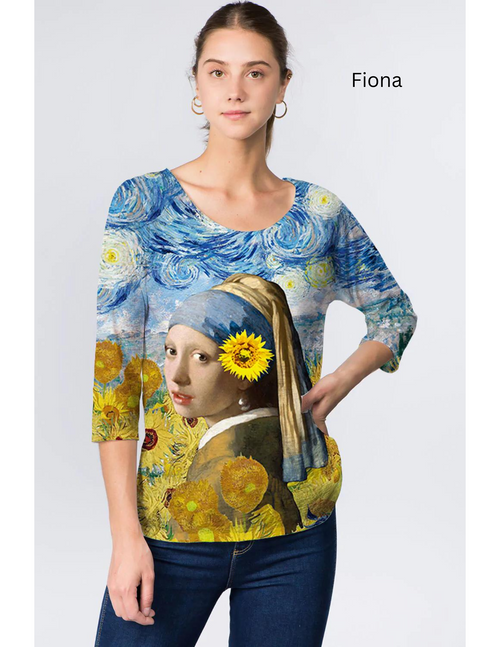 【LUV IS TRUE】VL LOGO KNIT OPS ★関税込み★人気★ Et' Lois Under the Sea Soft Knit Top - New Moon Boutique