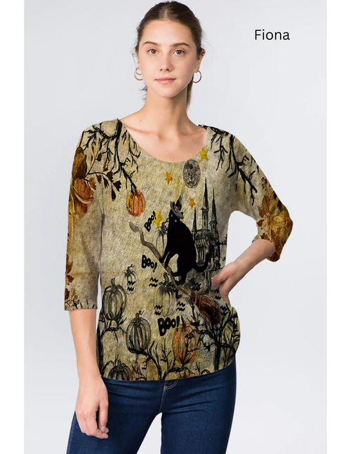 Et' Lois Hazy Witches Brew Soft Knit Top