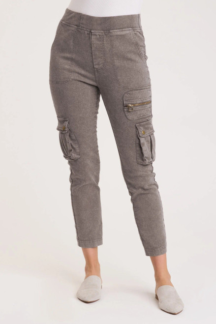 XCVI Distressed Java Cotton Cargo Pants