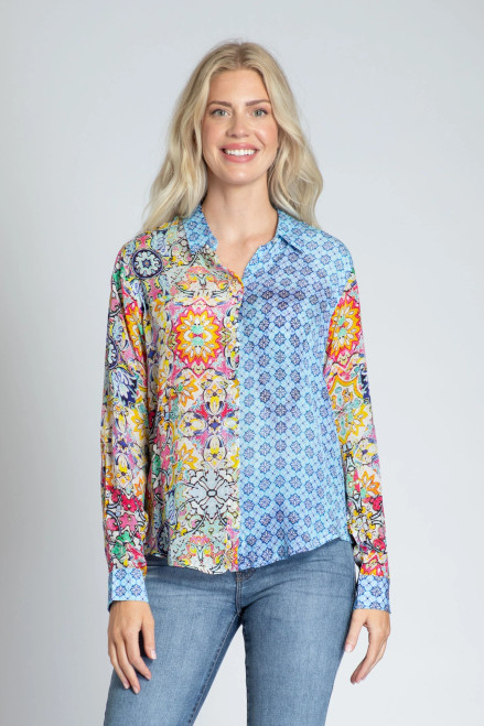 APNY Mixed Print Shirt