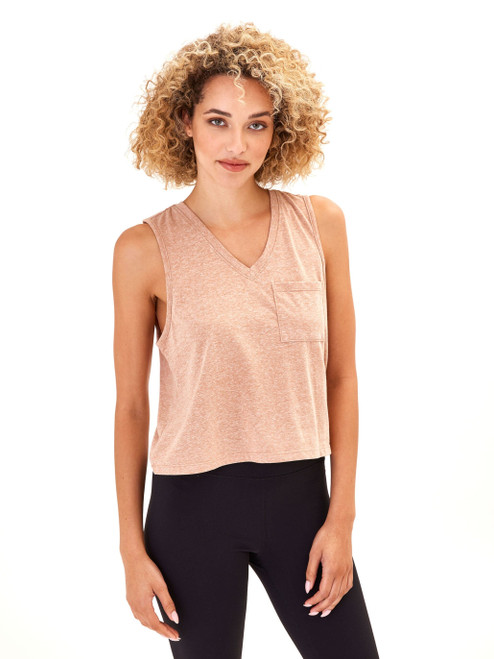Threads 4 Thought Heather Dune Jersey Tank