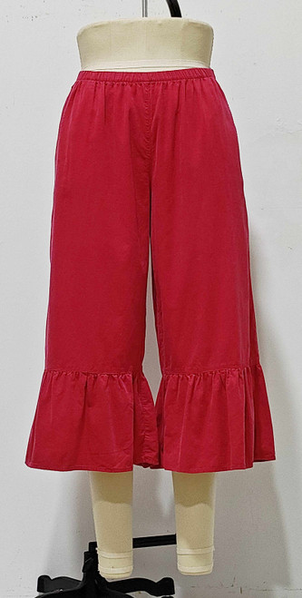 Kleen Cotton Corduroy Ruffle Pant