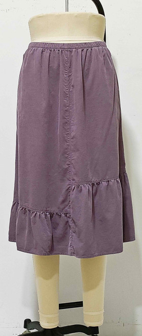 Kleen Cotton Corduroy Ruffle Skirt