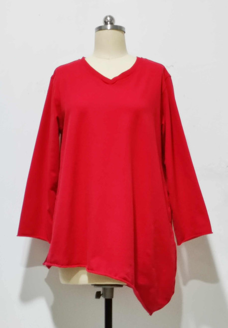 Kleen Cotton V-Neck Top