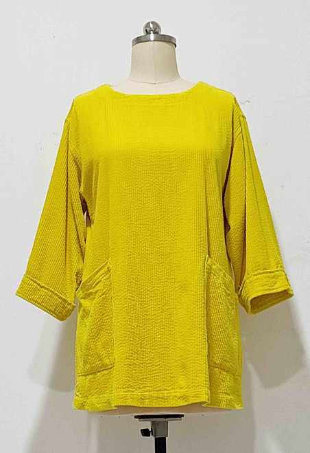 Kleen Corduroy Cotton Tunic Top