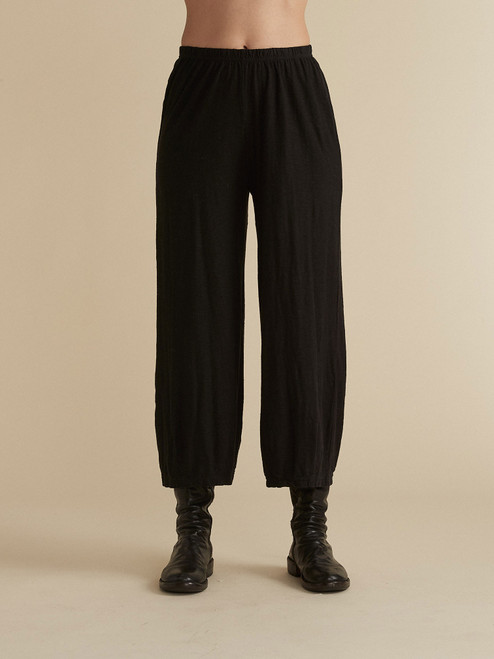 Cut Loose Linen Cotton Jersey Pants