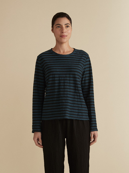 Cut Loose Black/Natural Stripe Easy Top