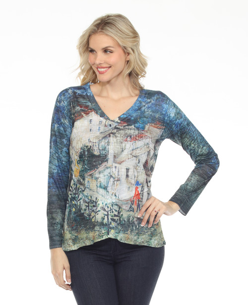 Inoah Portofino Burnout Top