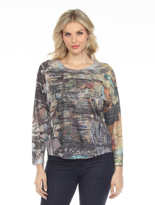 Inoah Sienna Burnout Top