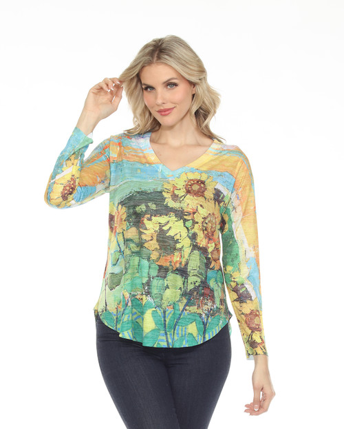 Inoah Sunny Days Burnout Top
