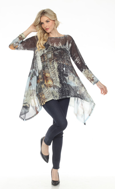 Inoah Night Fall Mesh Top