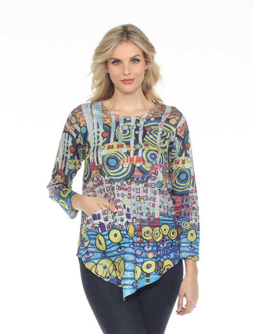 Inoah Candy Town French Terry Top