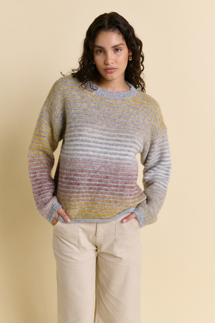 Little Lies Ombre Stripe Sweater