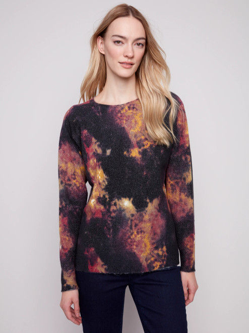 Charlie B Reversible Raglan Sweater