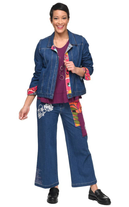 Tulip Galapagos Cotton Wylie Denim Pant